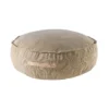 MeowBaby® Corduroy Pouf Round – Designer Seating for Children - Sand