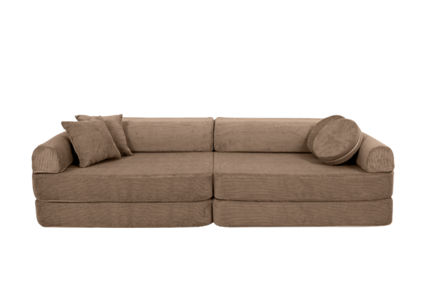 116837 Modular Sofa for Kids - Slimcord Corduroy Brown