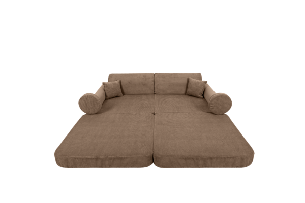 116838 Modular Sofa for Kids - Slimcord Corduroy Brown