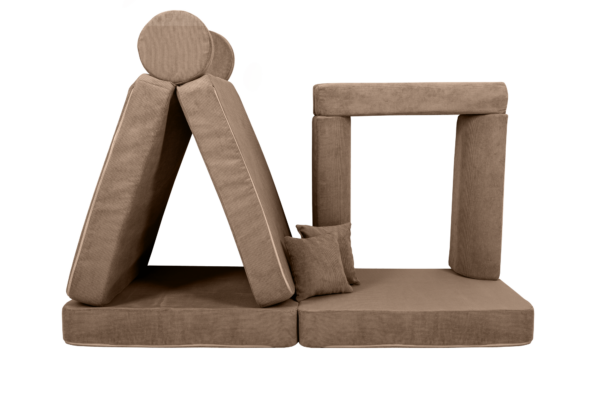 116840 Modular Sofa for Kids - Slimcord Corduroy Brown
