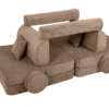 Modular Sofa for Kids - Slimcord Corduroy Brown