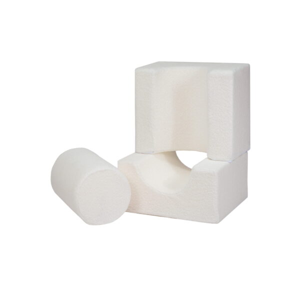 25335.jpg Boucle Shape Set 3-Elements - White