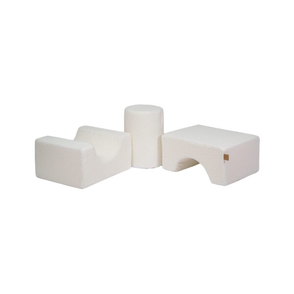 25336.jpg Boucle Shape Set 3-Elements - White