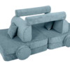 Modular Sofa for Kids - Slimcord Corduroy Turquise
