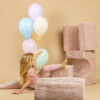 Aesthetic Shape Set 4-Elements - Powder Pink