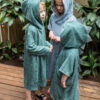 Long-Sleeve Poncho DINOSAUR - For TODDLERS (Size 82/86-116)