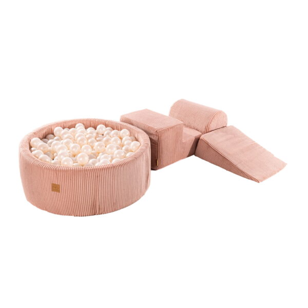 sula1 (3) MeowBaby® Playset with Ball Pit - Pink & White Pearl