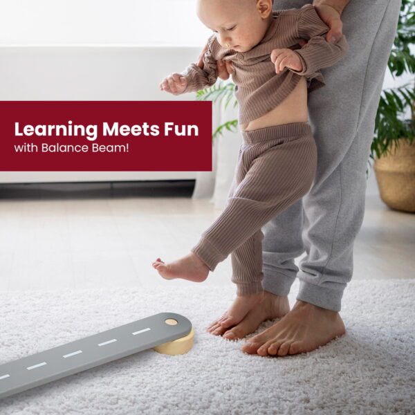 2-EN Wooden Balance Beam - 6 Elements