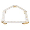 Wooden Balance Beam - 5 Elements