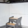 Tritthocker aus Holz
