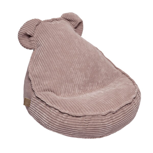 98373 MeowBaby® Aesthetic Velvet Sako Bag Teddy Powder Rose