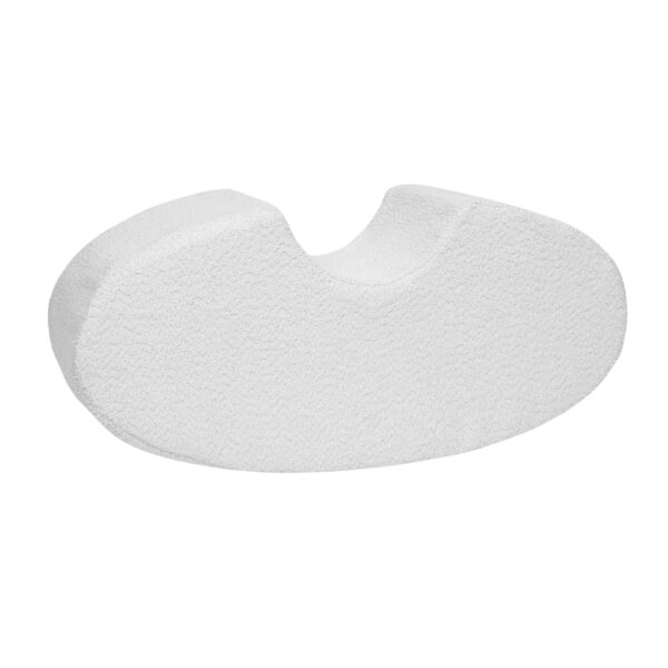 BOUCLE Bean Shape Foam Module - White Boucle