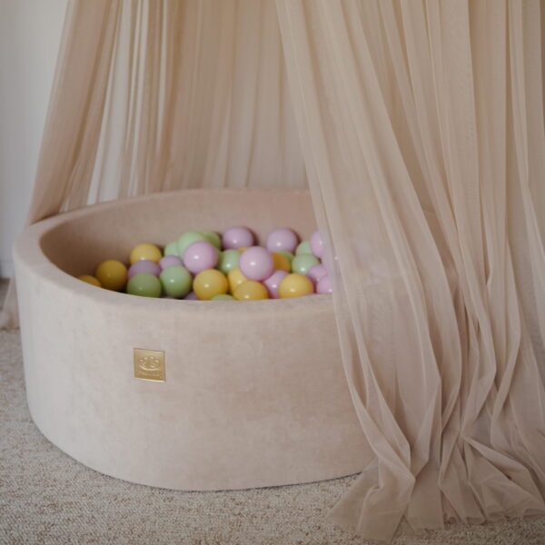 MeowBaby-Baby-Foam-Ball-Pit-30cm,-Model-Spring (4) MeowBaby Baby Foam Ball Pit 30 cm - Spring