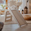 Wooden Indoor Scandi Slide for Children 87x46cm