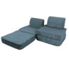 Meowbaby_Pocket sofa small_aesthetic turquoise4 Small Modular Sofa for Kids - Aesthetic Turquoise