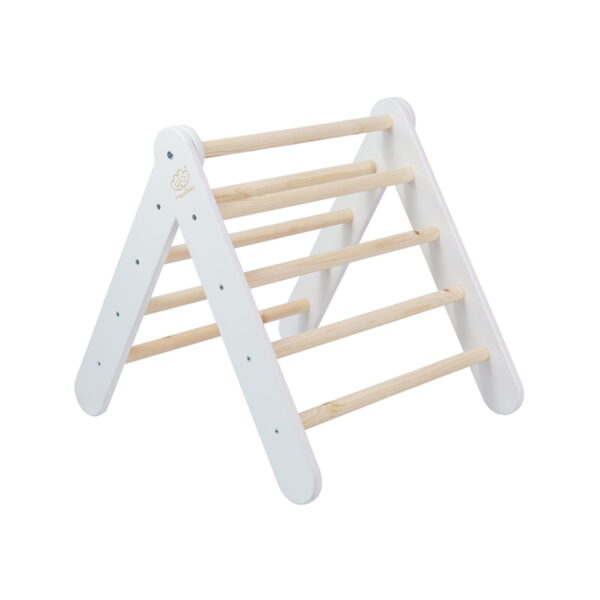 Meowbaby_ladder house_white_light grey cover04 White Ladder House With a Pink Cover