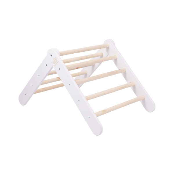 Meowbaby_ladder house_white_light grey cover05 White Ladder House With a Pink Cover