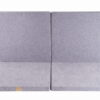 Play Mat for Kids - Square Light Grey Velvet