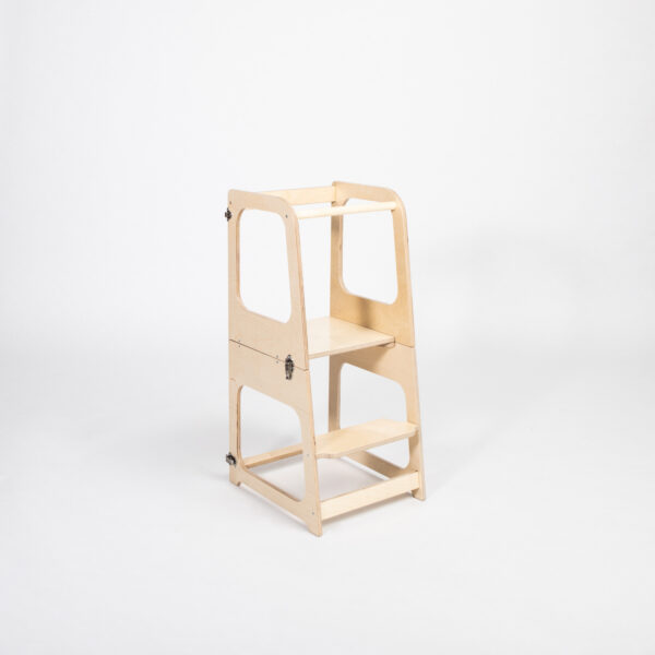 Transformable Kitchen tower (17).jpg Montessori Kindertisch und Sofa/Stuhl-Set