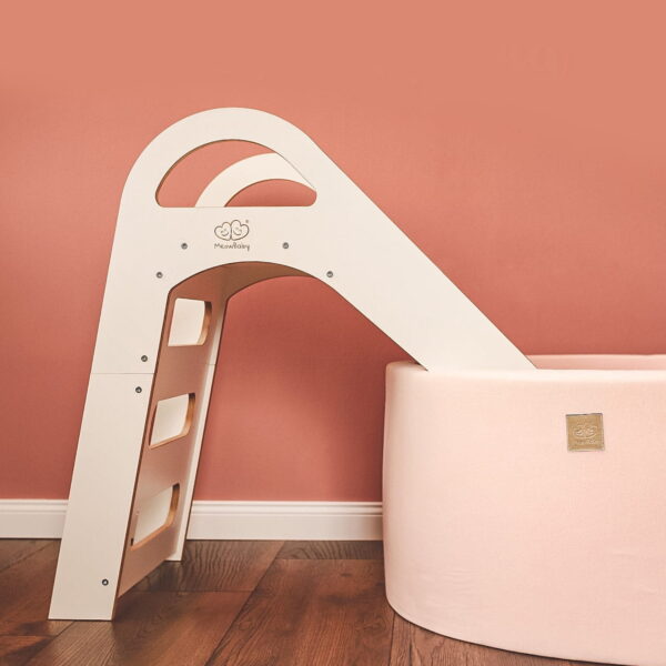 ZS001PL-1-min Wooden Indoor Scandi Slide for Children 87x46cm