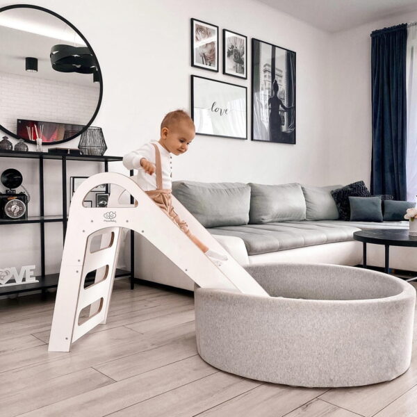 ZS001PL-12-min Wooden Indoor Scandi Slide for Children 87x46cm