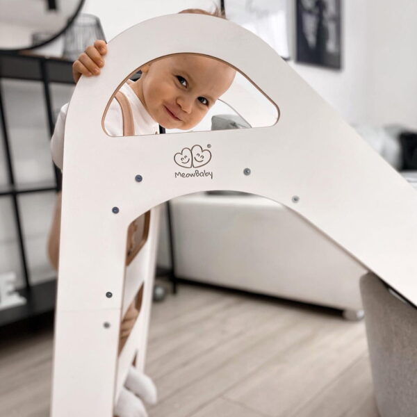 ZS001PL-13-min Wooden Indoor Scandi Slide for Children 87x46cm
