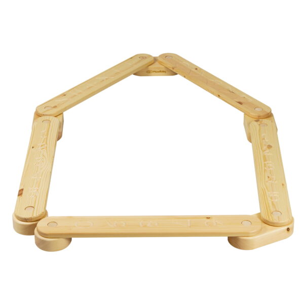 bce9005d84cf457851099aabd94f6d4d Wooden Balance Beam - 5 Elements