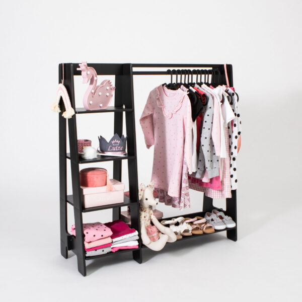 clothing-rack (9) Kleiderständer für Kinder mit Regalen