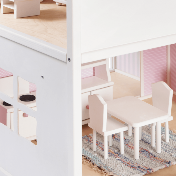 cropped Dollhouse Roosi Villa - White