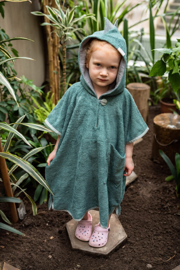 dsc0729-scaled Short-Sleeve Poncho DINOSAUR - For KIDS