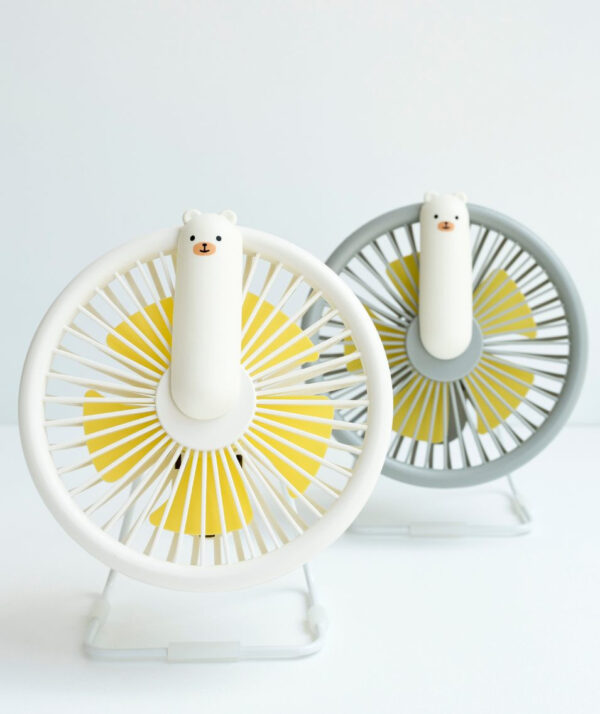Ventilatorlampe Little Bear – weiß