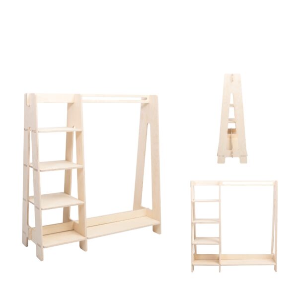 kids garment rack (1) Kleiderständer für Kinder mit Regalen