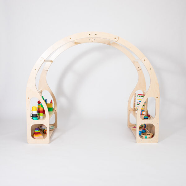 waldorf-play-stand (4).jpg Montessori Play Stand/Toy Shelf For Kids