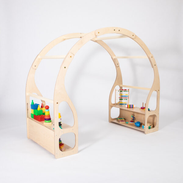 waldorf-play-stand (5).jpg Montessori Play Stand/Toy Shelf For Kids
