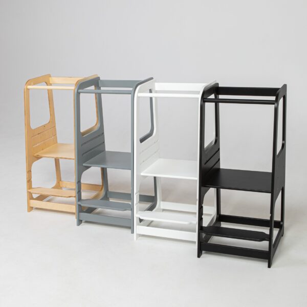 1 Parastais kapslis_JPG-15 (2) Montessori Helper Tower Step Stool