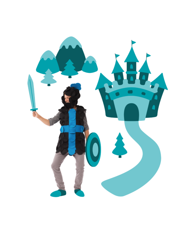Knight_01 Costume Puzzle - Sir William the Brave Knight