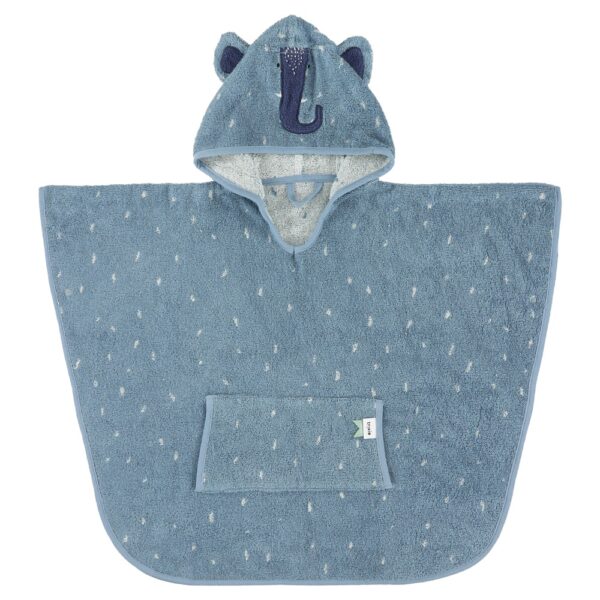 11-885-01 Hooded Bathing Poncho for Kids - Mrs. Elephant
