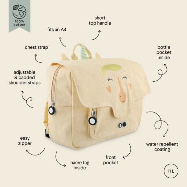 Trixie_91_224_9 School Bag - Mrs Unicorn