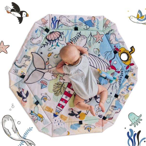 kk-smartplay-sea-5902533921393-4 Playmat and Ballpit 2in1 for Babies - Smartplay Sea