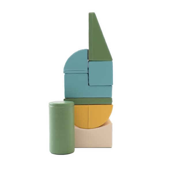 iglu-adventurer-turquoise-64d68ad3.jpg Soft Play 8 Foam Block Set - Pastel Turquoise Adventurer