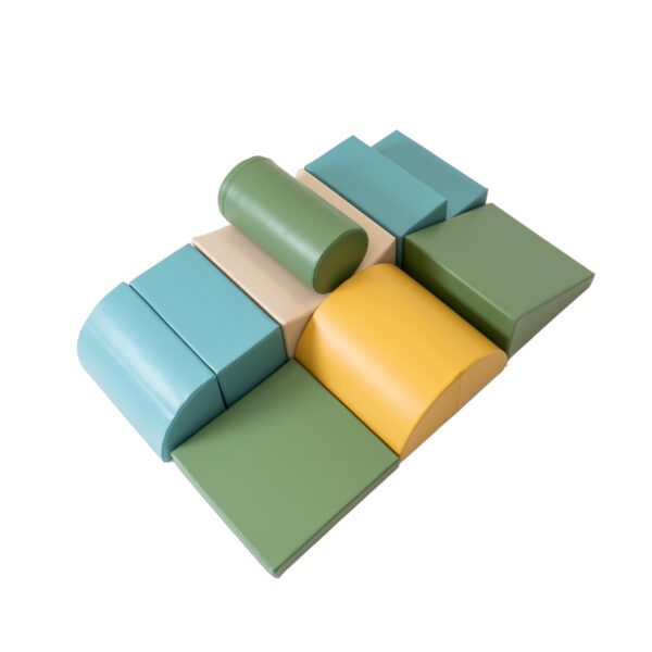 iglu-adventurer-turquoise-f7029513.jpg Soft Play 8 Foam Block Set - Pastel Turquoise Adventurer