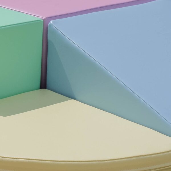 iglu-corner-climber-pastel-ed25ed76.jpg Soft Play 5 Foam Block Set - Light Pastel Corner Climber