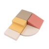 Soft Play 5 Foam Block Set - Pastel Pink Corner Climber