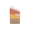Soft Play 5 Foam Block Set - Pastel Pink Corner Climber