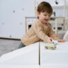 Soft Play 5 Foam Block Set - White Corner Climber