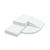 Soft Play 5 Foam Block Set - White Corner Climber