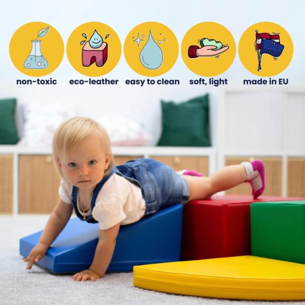 iglu-creativity-multicolor-0a9e388c-3.jpg Soft Play 10 Foam Block Set - Light Pastel Creativity