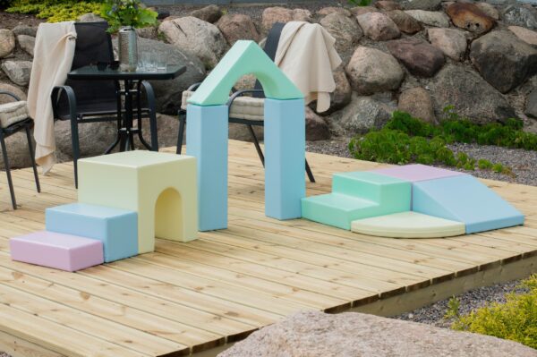 iglu-creativity-pastel-5452a77d.jpg Soft Play 10 Foam Block Set - Light Pastel Creativity