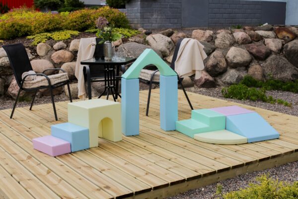 iglu-creativity-pastel-6da7f933.jpg Soft Play 10 Foam Block Set - Light Pastel Creativity