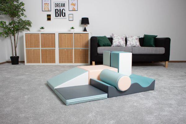 iglu-discoverer-set-pastel-6dee58a7.jpg Soft Play 7 Foam Block Set - Light Pastel Discoverer